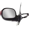thumbnail image 1 of MIRROR Compatible For 2000 Ford Expedition 2000-2002 Lincoln Navigator Left Driver Heated Power Glass In-housing Signal Light With memory Paintable, 1 of 5