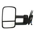 thumbnail image 1 of MIRROR Compatible For 2003-2006 Chevrolet Tahoe 2007 GMC Sierra 3500 Classic Left Driver Towing Heated Power Glass Textured Black, 1 of 5
