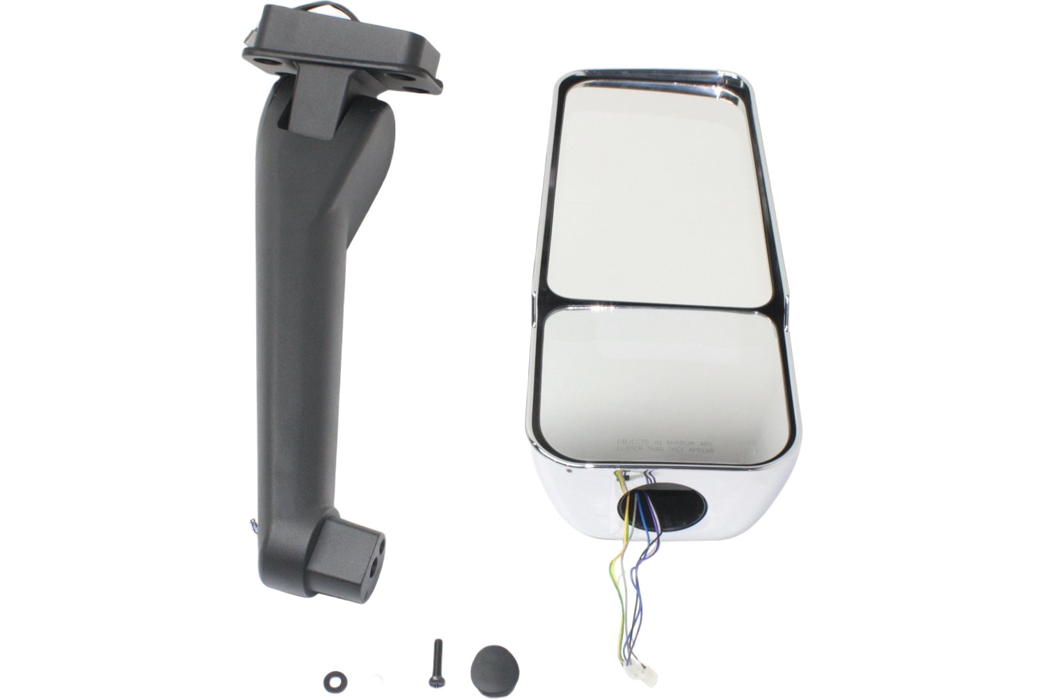 Kool Vue Driver Side Manual Mirror For 2003-2009 Chevy C4500 Kodiak & GMC Topkick