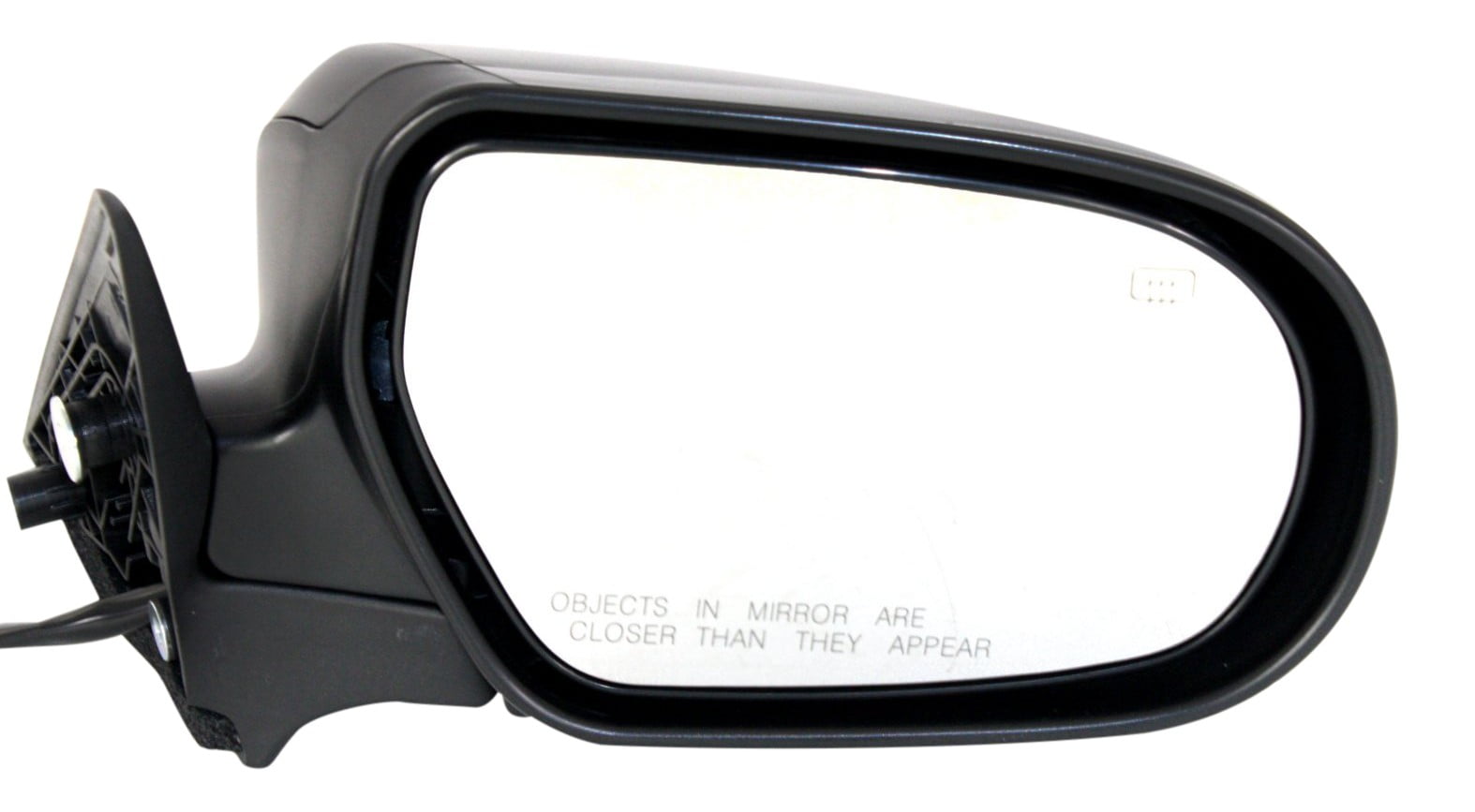 Power Side View Mirror - Passenger (Right) Textured Black For Subaru Legacy & Outback (2011-2014)