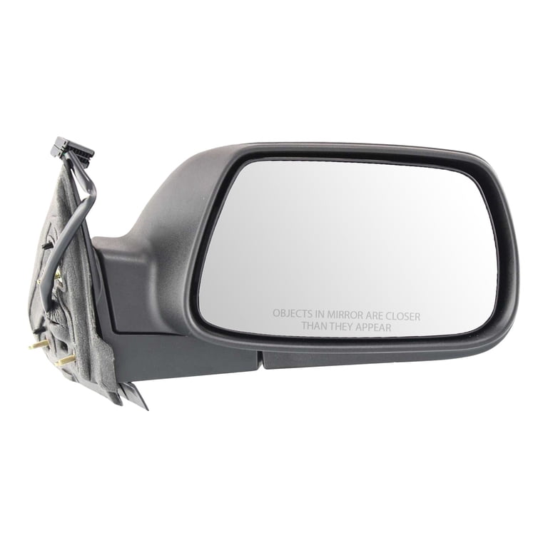 Power Heated Side Mirrors For Jeep Grand Cherokee 1999-2004 – Textured Black, Manual Folding