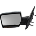 thumbnail image 1 of MIRROR Compatible For 2006 Lincoln Mark LT 2004-2006 Ford F-150 Left Driver Heated Power Glass In-housing Signal Light Chrome, 1 of 5