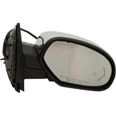 Kool Vue Pair Chrome Power Fold Tow Mirrors For 2007-2014 Chevy Tahoe Suburban