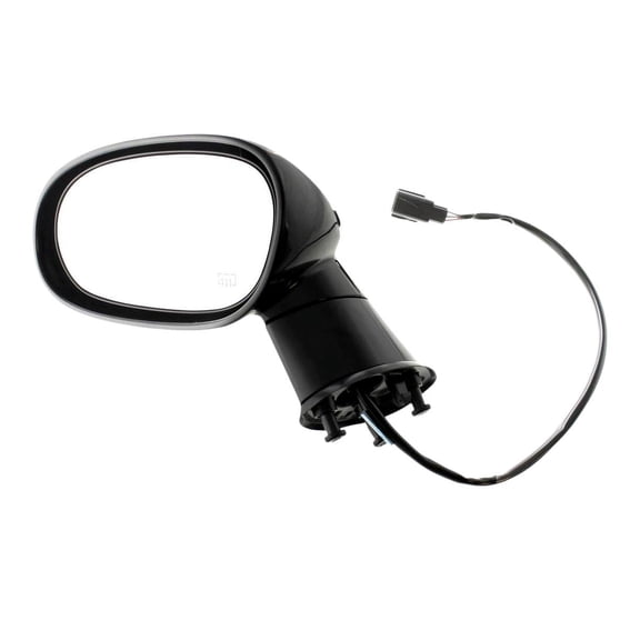 MIRROR Compatible For 2008-2012 Dodge Challenger Left Driver Heated Power Glass Paintable