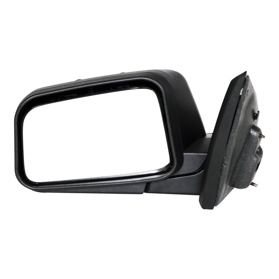 MIRROR Compatible For 2008 Ford Edge Left Driver Power Glass Textured Black
