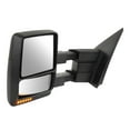 thumbnail image 1 of MIRROR Compatible For 2009-2014 Ford F-150 Left Driver Towing Heated Power Glass In-housing Signal Light With memory Paintable, 1 of 5