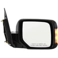thumbnail image 1 of MIRROR Compatible For 2009-2015 Honda Pilot Right Passenger Power Glass In-housing Signal Light Paintable, 1 of 5