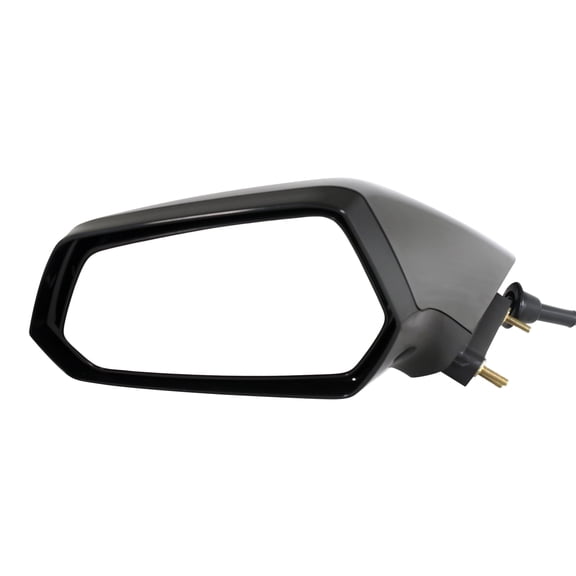 MIRROR Compatible For 2010-2015 Chevrolet Camaro Left Driver Power Glass Paintable