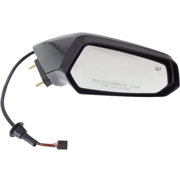 MIRROR Compatible For 2010-2015 Chevrolet Camaro Right Passenger Heated Power Glass Paintable