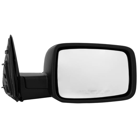 MIRROR Compatible For 2011-2012 Ram 1500 2010 Dodge 2500 Right Passenger Textured Black