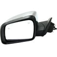 thumbnail image 1 of MIRROR Compatible For 2011-2022 Dodge Durango Left Driver Heated Power Glass In-housing Signal Light With memory Chrome, 1 of 5