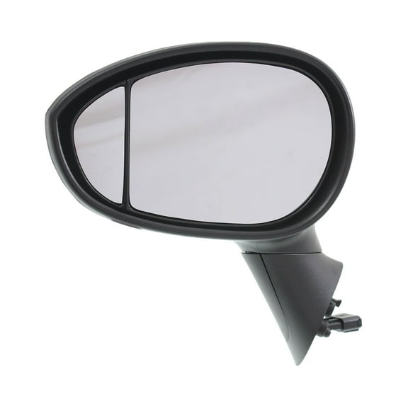 MIRROR Compatible For 2012-2018 Fiat 500 Left Driver Heated Power Glass Chrome