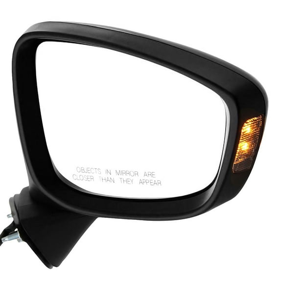 MIRROR Compatible For 2013-2015 Mazda CX-5 Right Passenger Power Glass In-housing Signal Light Paintable
