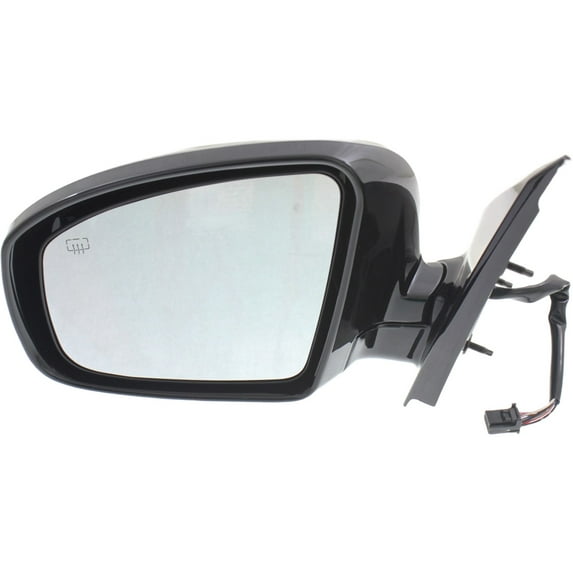 MIRROR Compatible For 2013-2017 Nissan Pathfinder Left Driver Heated Power Glass With memory Paintable