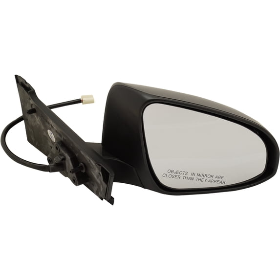 MIRROR Compatible For 2014 Toyota Yaris Right Passenger Heated Power Glass Paintable