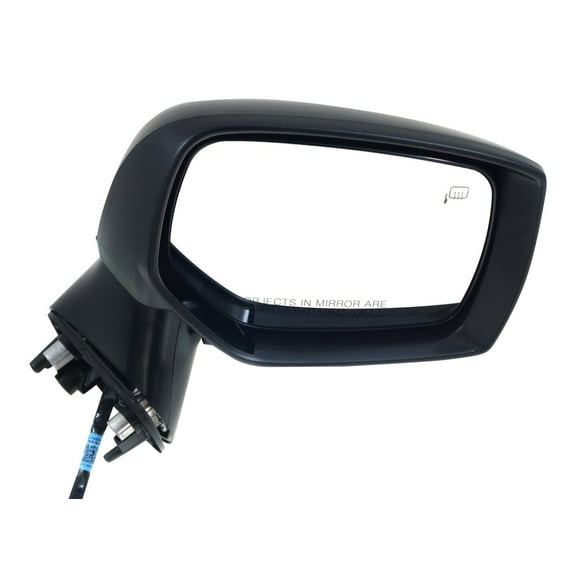 MIRROR Compatible For 2015-2016 Subaru Impreza 2016-2017 Crosstrek Right Passenger Heated Power Glass Textured Black