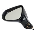 thumbnail image 1 of MIRROR Compatible For 2015-2017 Lexus NX200t NX300h Left Driver Heated Power Glass In-housing Signal Light With memory Paintable, 1 of 5