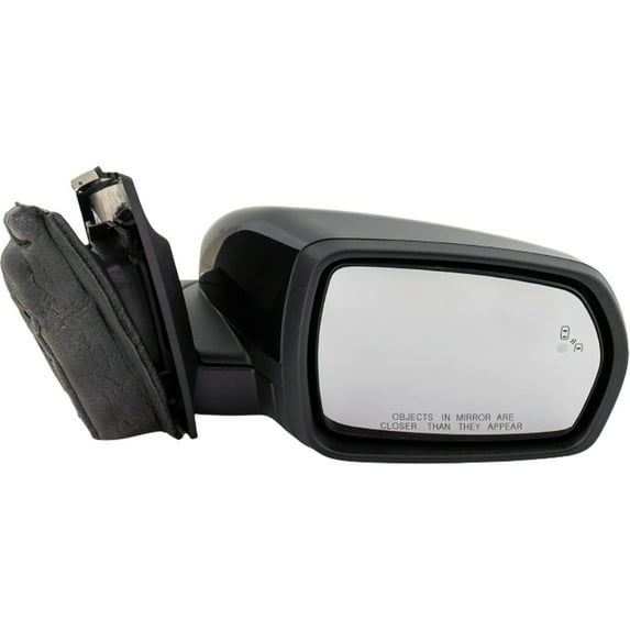 MIRROR Compatible For 2015-2018 Ford Edge Right Passenger Heated Power Glass In-housing Signal Light With memory Paintable