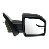 MIRROR Compatible For 2015-2018 Ford F-150 Right Passenger Heated Power Glass Folding In-housing Signal Light With memory Paintable