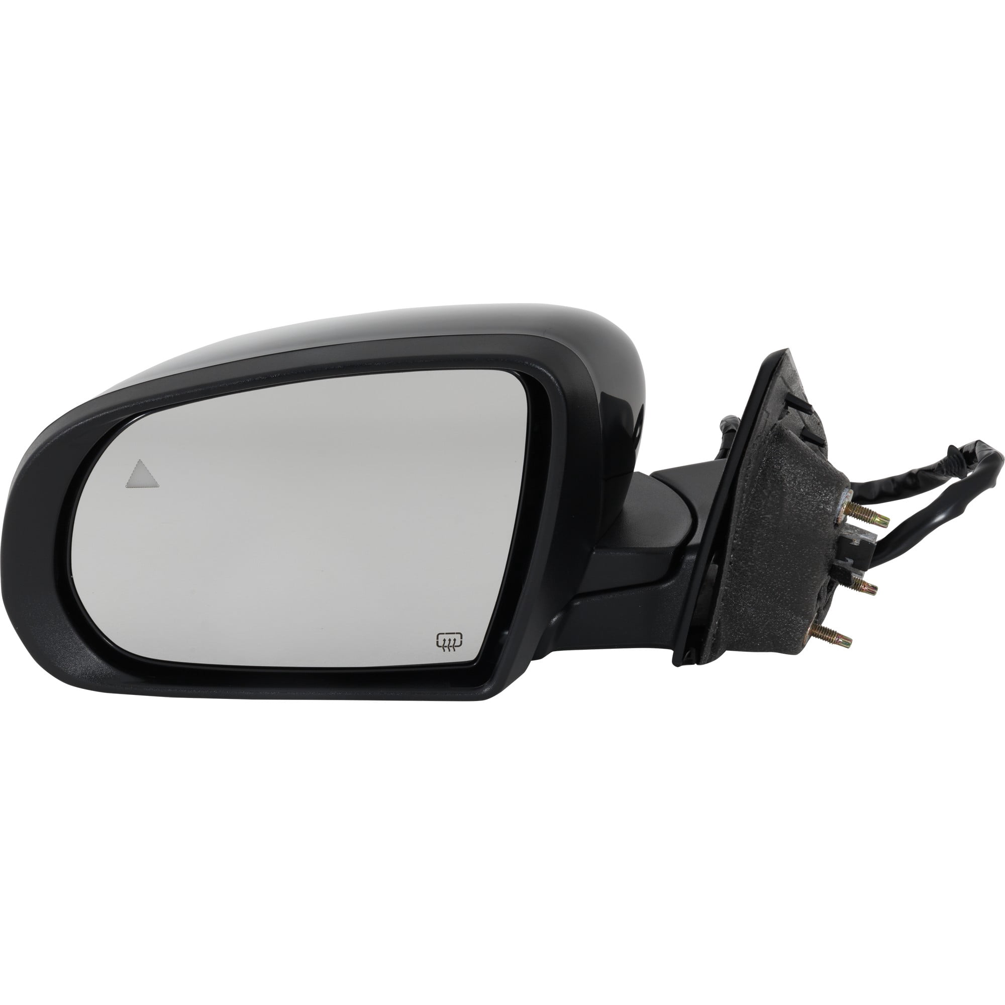 Replacement Mirror Glass For 2007-2017 Jeep Compass Driver Side (Left) - 7 5/8" Diagonal With Adhesive