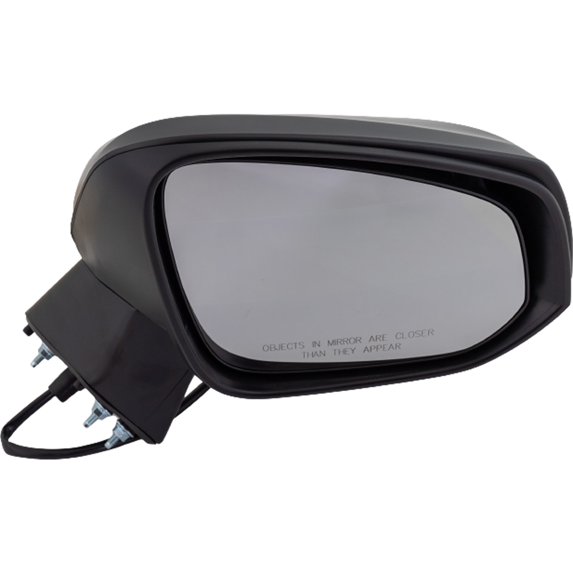 MIRROR Compatible For 2019-2021 Toyota RAV4 Right Passenger Power Glass Textured Black