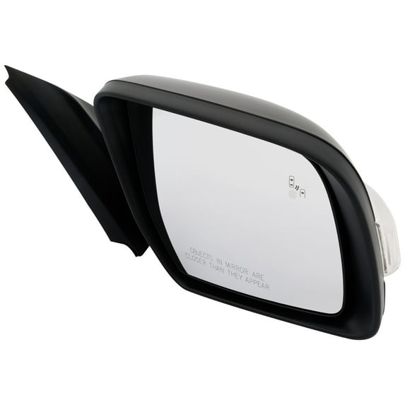 MIRROR Compatible For 2019-2022 Ford Ranger Right Passenger Heated Power Glass Folding In-glass and In-housing Signal Light Paintable