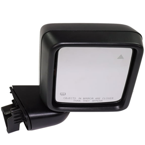 MIRROR Compatible For 2019-2022 Jeep Wrangler 2020-2021 Gladiator Right Passenger Heated Power Glass Textured Black