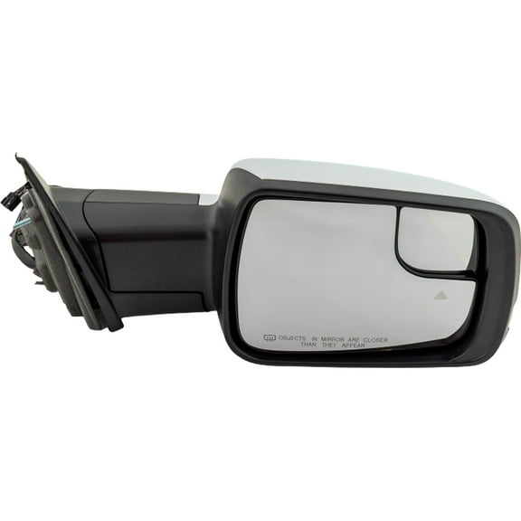 MIRROR Compatible For 2019-2022 Ram 1500 Right Passenger Heated Power Glass Folding In-housing Signal Light With memory Chrome