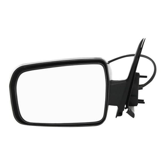 MIRROR Compatible with 2004-2012 Mitsubishi Galant Left Driver Power Glass Textured Black