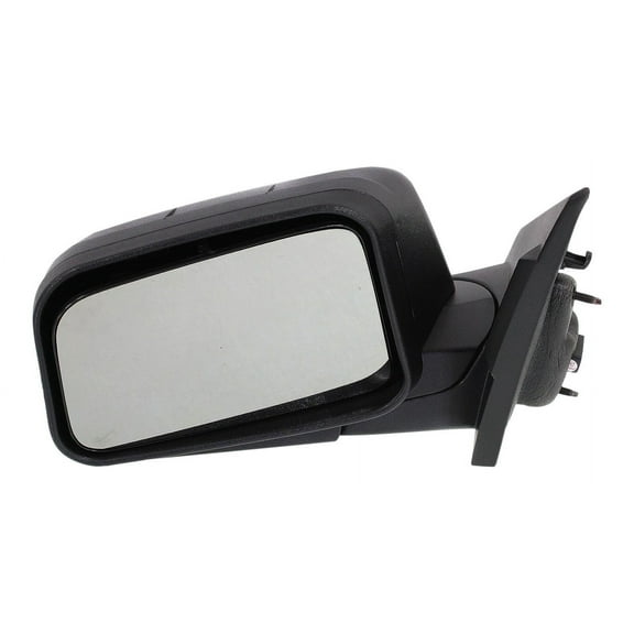 MIRROR Compatible with 2007 Ford Edge Left Driver Power Glass Textured Black