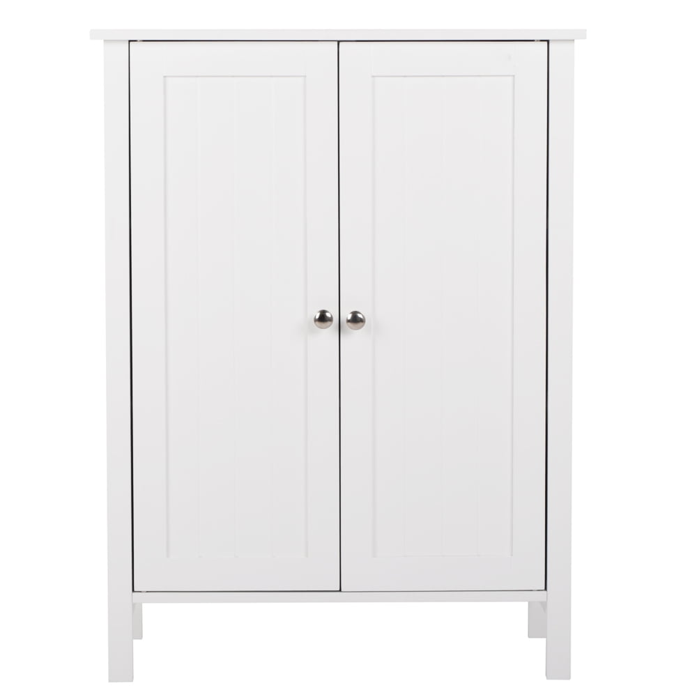 MIRROR Double Doors Bathroom White