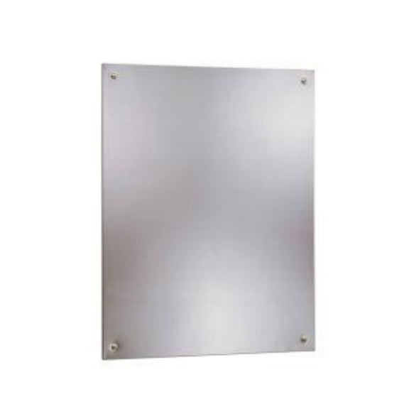Bobrick B-1556 1824 - Frameless Mirror 18"x24"