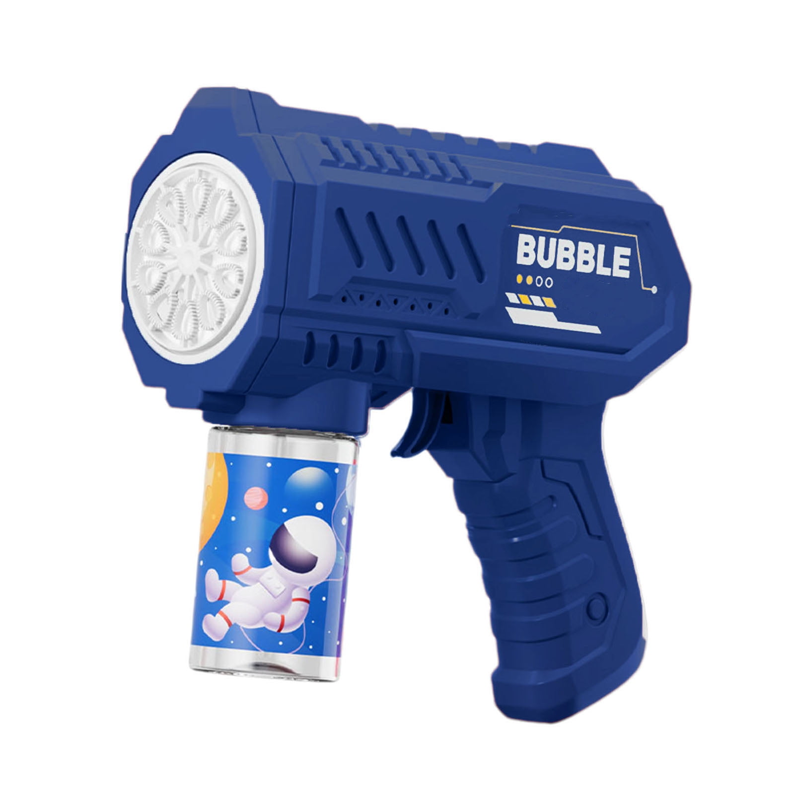 MIRROR Kids Bubble Maker Machine with Light 10 Holes Portable Toddlers ...