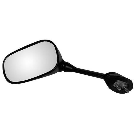 Emgo 20-80502 Black Left Side Replacement Mirror for Yamaha Yzf-R1