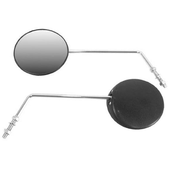 Emgo Clamp On Mirror - Round Black 20-64500