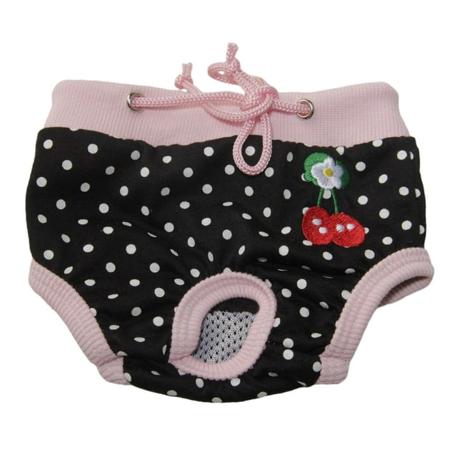 MIRROR Pet Female Dog Puppy Diaper Pants Menstrual Physiological Sanitary Short Panty