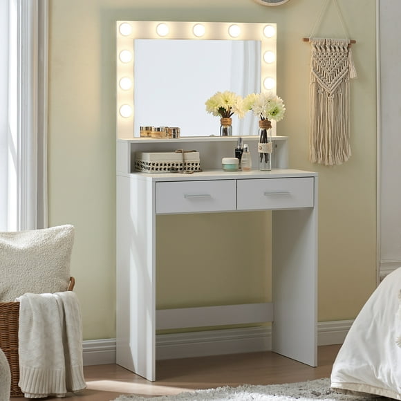 White Dresser Mirrors
