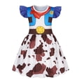 thumbnail image 1 of MIRUXO Cowboy Style Costumes Western Dress Up Outfit Halloween Cosplay Party Theme Retro Ruffle Princess Dress Clothing Carnival Holiday, 1 of 6