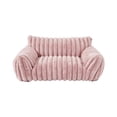 thumbnail image 1 of MIRVAXEN All‑Season Washable Pet Sofa Bed,Pet Bed With Removable Zipper Cover, Base Soft Support Cushion Bed for Dogs and Cats(Pink), 1 of 7