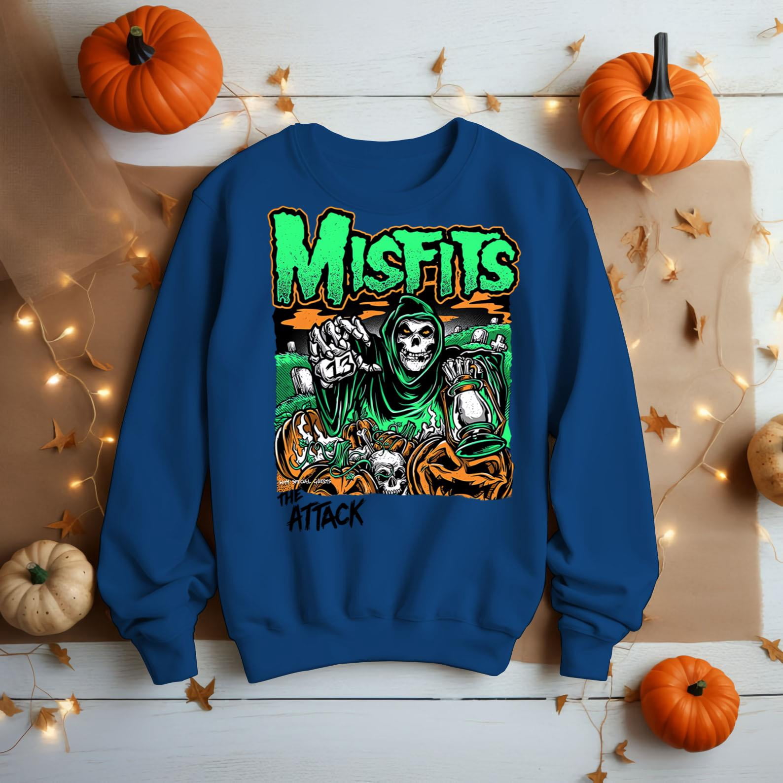 MISFITS THE ATTACK THE CLASSIC ROCK BAND T SHIRTS MEN'S SIZES