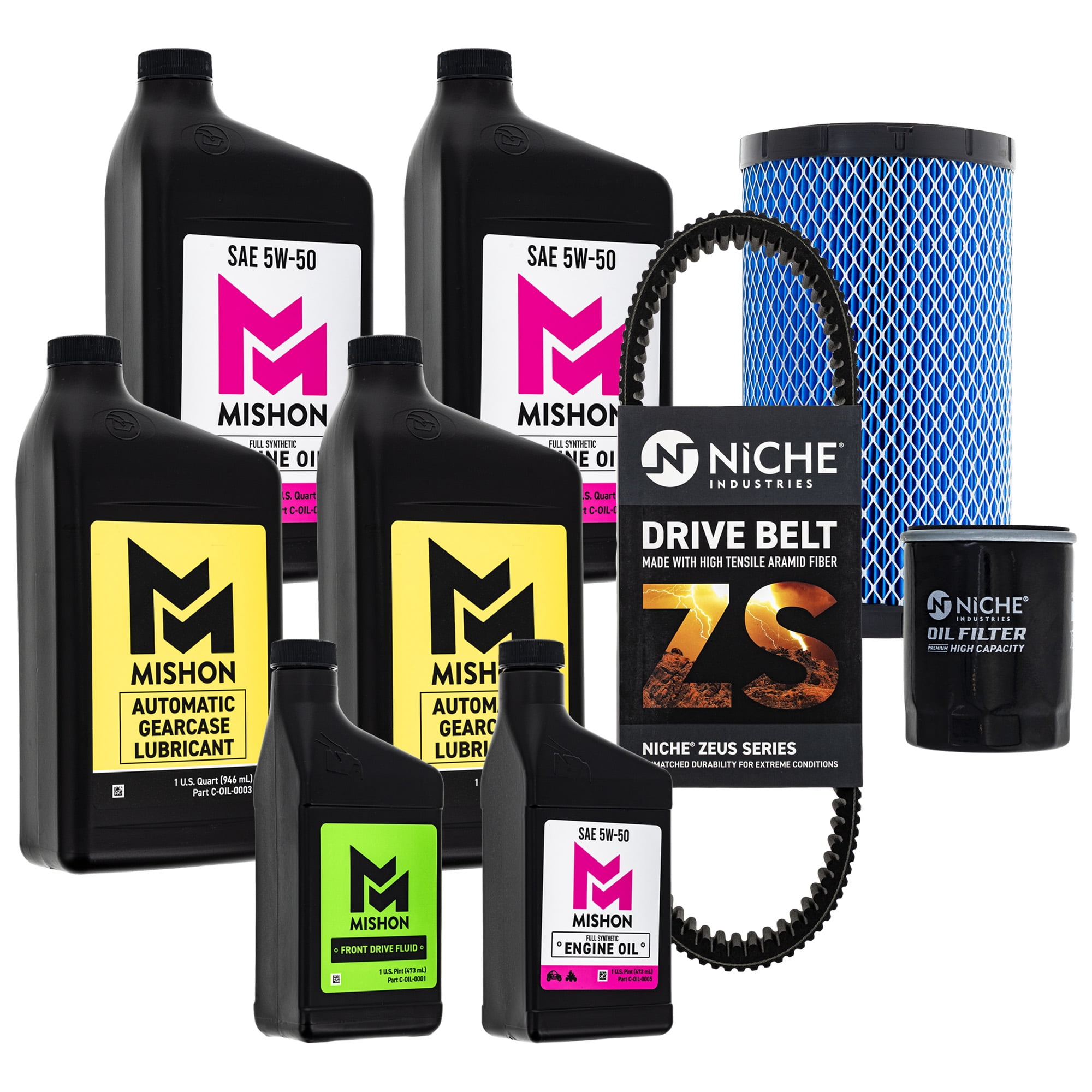 MISHON Full Service Kit for Polaris Ranger XP 1000 Crew 2021-25 Oil ...