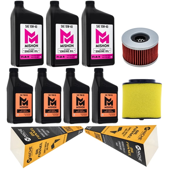 MISHON Full Service Oil Change Kit for Honda foreman 500 Rincon 680 2006-2012 MK1014693
