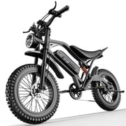 ASKGO GT50 Electric Bike for Adult 750W Rated ,48V 25AH Electric Mountain Bike up to 65Miles, 20*ebike ages16+ UL2849