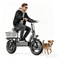 thumbnail image 1 of ASKGO 1200W Electric Scooter with Seat, 48V 15Ah, 25mph&35Mile,Commuter Electric Scooter for Adult with Basket (Removable), Wide Pedal Escooter,365LBS，UL2272, 1 of 10