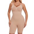 thumbnail image 1 of MISS COCOLI Women Shapewear Full Body Tummy Control Bodysuit Mid Thigh Body Shaper Butt Lifting, 1 of 8