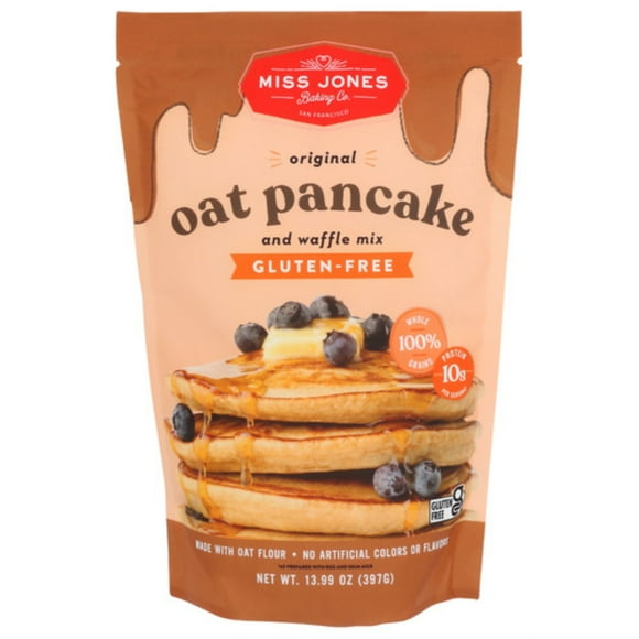 Miss Jones Baking Co. Gluten-Free Original Oat Pancake and Waffle Mix 13.99 oz