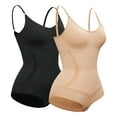 thumbnail image 1 of MISS MOLY 2 Pack Plus Size Tummy Control Bodysuit Shapewear Slimming Body Shaper, 1 of 5