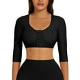MISS MOLY Arm Shaper for Women Post Surgery Compression Shapewear 3/4 Sleeves Slimming Arm Faja