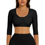 MISS MOLY Arm Shaper for Women Post Surgery Compression Shapewear 3/4 Sleeves Slimming Arm Faja Arm Lipo Garments