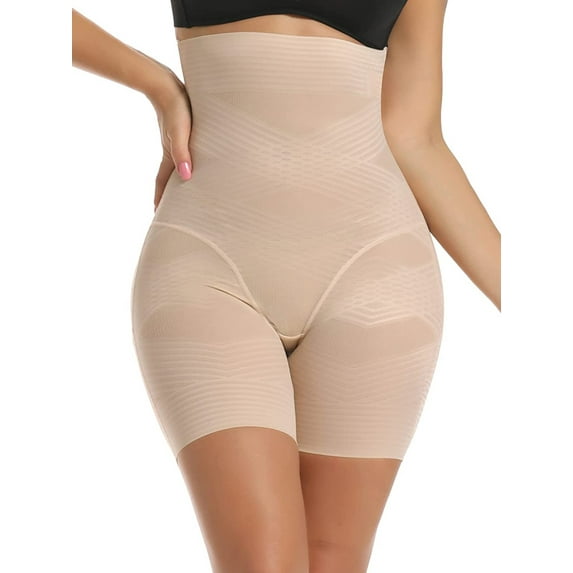 MISS MOLY High Waist Control Shorts for Women Tummy Control Shapewear Butt Lifter Seamless Body Shaper